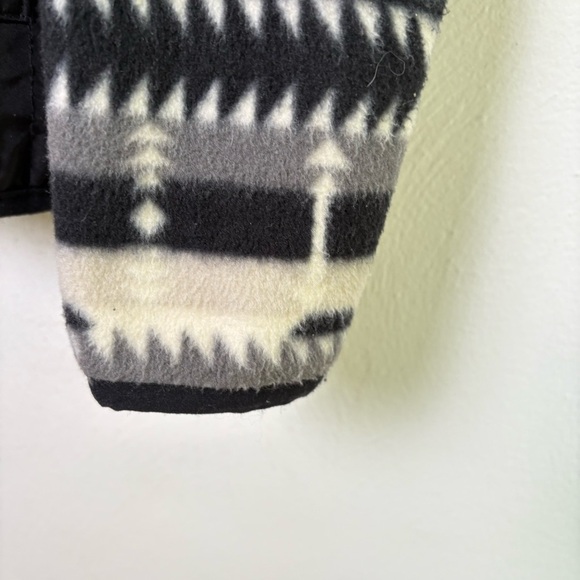 L-RL Lauren Active Ralph Lauren Aztec Southwestern Geometric Fleece Jacket M - Picture 7 of 13